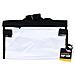 Uomo 21040 Pieghevole Mappa Waterproof Case Con Maniglia Trasparente 30x30cm - Foto miniatura 1