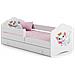 Letto Per Bambini Fala 160x80 Cassetto E Una Ringhiera+ Materasso E Giroletto Cat - Foto miniatura 1