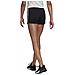 Short Da Donna Essentials Slim 3-stripes Nero Taglia L Codice Gm5523 - Foto miniatura 2