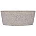 Lavandino Grigio Ø40x15 cm in Marmo - Foto miniatura 4