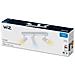 Applique Da Soffitto Led Dimmerabile Cct Smart Wi-fi+bluetooth 4.9w 3 Faretti Imageo Bianco 123x440x105 Mm Metallo - Foto miniatura 1
