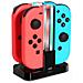 Stazione Di Ricarica Joy-con Per Nintendo Switch Per 4 Controlli Di Gioco - Foto miniatura 7