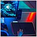 Tappetino Rgb Per Mouse Pad Mousepad Gaming Tappeto 360 X 260 Scrivania Pc - Foto miniatura 5