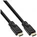 Cavo High Speed Hdmi Ethernet Maschio / Maschio, 5m, Premium, Contatti Dorati, Nero - Foto miniatura 2