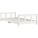 Giroletto per Bambini Bianco 90x200cm in Legno Massello di Pino - Foto miniatura 3