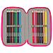 Plumier Triplo Divas Azzurro 12.5 X 19.5 X 5.5 Cm (36 Pezzi) - Foto miniatura 3