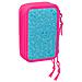 Plumier Triplo Divas Azzurro 12.5 X 19.5 X 5.5 Cm (36 Pezzi) - Foto miniatura 4