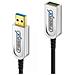 Fiberx Fx-i650-010 Cavo Usb 10 M Usb 3.2 Gen 1 (3.1 Gen 1) Usb A Nero, Argento - Foto miniatura 1