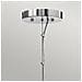 Lampadario Industrial Nordico Mondo Acciaio Cromo Lucido Vetro 8 Luci G9 3 Led - Foto miniatura 3