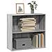Libreria Grigio Sonoma 80x30x77 Cm In Legno Multistrato - Foto miniatura 1