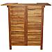 Tavolo Da Bar 110x50x105 Cm In Legno Massello Di Acacia - Foto miniatura 5