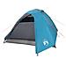 Tenda da Campeggio a Cupola per 3 Persone Blu Impermeabile - Foto miniatura 3
