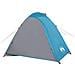 Tenda da Campeggio a Cupola per 3 Persone Blu Impermeabile - Foto miniatura 5