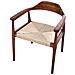 Set Di 2 Sedie Da Pranzo Oakdale Legno Marrone Scuro /beige - Foto miniatura 6