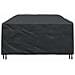 Copertura per mobili da esterno Nero 305 x 190 x 85 cm 210D - Foto miniatura 5