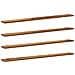 Scaffale 4 pcs Marrone 100 x 10 x 1.5 cm Legno multistrato - Foto miniatura 1