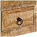 Tavolino Da Salotto 90x45x35 Cm In Legno Massello Di Mango - Foto miniatura 6