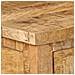 Tavolino Da Salotto 90x45x35 Cm In Legno Massello Di Mango - Foto miniatura 7