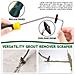 Set Di 22 Pezzi Per La Rimozione Di Stucco - Sega Per Stucco, Spazzola Per La Pulizia Delle Fughe E Strumento Per Bordi Di Sigillatura - Foto miniatura 5