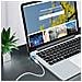 Adattatore Usb-c Femmina A Magsafe 2 - Convertitore In Lega Di Alluminio Per Macbook - Foto miniatura 5