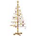 Albero di Natale in legno con supporto Marrone 150 cm Bambù - Foto miniatura 3