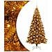 Albero di Natale con 300 LED con supporto Oro 210 cm PET - Foto miniatura 1