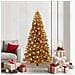 Albero di Natale con 300 LED con supporto Oro 210 cm PET - Foto miniatura 2