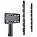 462044 Supporto TV a parete 177,8 cm (70") Nero - Foto miniatura 5