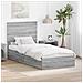 Letto con Contenitore con testiera Grigio Sonoma 90 x 200 cm - Foto miniatura 2