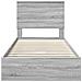Letto con Contenitore con testiera Grigio Sonoma 90 x 200 cm - Foto miniatura 8