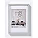 Steel Style Cornice In Plastica 50x70 Argento - Foto miniatura 1