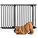 Bettacare Cancelletto Per Cani Elite Con Montaggio A Pressione, 98cm - 107cm, Nero Opaco - Foto miniatura 1