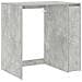 Mobiletto per lavatrice con porta Calcestruzzo 87 x 60 x 89 cm - Foto miniatura 1
