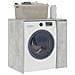 Mobiletto per lavatrice con porta Calcestruzzo 87 x 60 x 89 cm - Foto miniatura 3