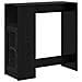 Tavolo da bar Rovere Nero 101 x 40 x 103,5 cm Legno multistrato - Foto miniatura 1