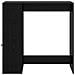 Tavolo da bar Rovere Nero 101 x 40 x 103,5 cm Legno multistrato - Foto miniatura 5