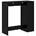 Tavolo da bar Rovere Nero 101 x 40 x 103,5 cm Legno multistrato - Foto miniatura 7