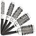 Custodia Con 5 Spazzole Professionali Rotonde Da 16, 25, 33, 43 E 53 Mm, Pro Thermal - Foto miniatura 1