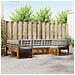 Set divani con cuscino 6 pcs Grigio Naturale e Chiaro - Foto miniatura 2