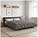 Duvet Invernale Grigio chiaro 200 x 240 cm Microfibra - Foto miniatura 2