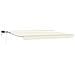 Cornice per Tenda Manuale con LED Crema e Bianco 4 x 2 m - Foto miniatura 1