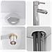 Set di mobili per il bagno 2 pcs Bianco Legno ingegnerizzato - Foto miniatura 8