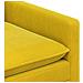 Divano Giallo 126 x 81 x 87,5 cm Velluto - Foto miniatura 6