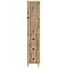 Set di armadi 2 pcs 33 x 34,5 x 90 cm Legno ingegnerizzato - Foto miniatura 4