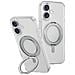 Uniq Swivix 360° Custodia Girevole Con Supporto Per Iphone 16 - Trasparente - Foto miniatura 2