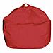 Pouf Arredo Modello Comodone Colore Rosso - Foto miniatura 1