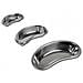 Bacinella Reniforme Inox - Bordo Alto - 247 X 122 X 43 Mm - Foto miniatura 4