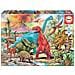 Puzzle 100 Pezzi - Dinosaures - Foto miniatura 1