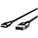 DuraTek USB-C / USB-A Cable DuPont Kevlar 1,2m black - Foto miniatura 2