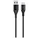 DuraTek USB-C / USB-A Cable DuPont Kevlar 1,2m black - Foto miniatura 1